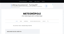 Desktop Screenshot of meteoropole.com.br