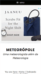 Mobile Screenshot of meteoropole.com.br